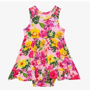 Posh Peanut Malana Bodysuit Twirl Dress